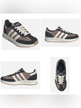 Adidas Farm Rio x Run 70S 2.0 Leopard Print Lace Up Sneakers Size 8